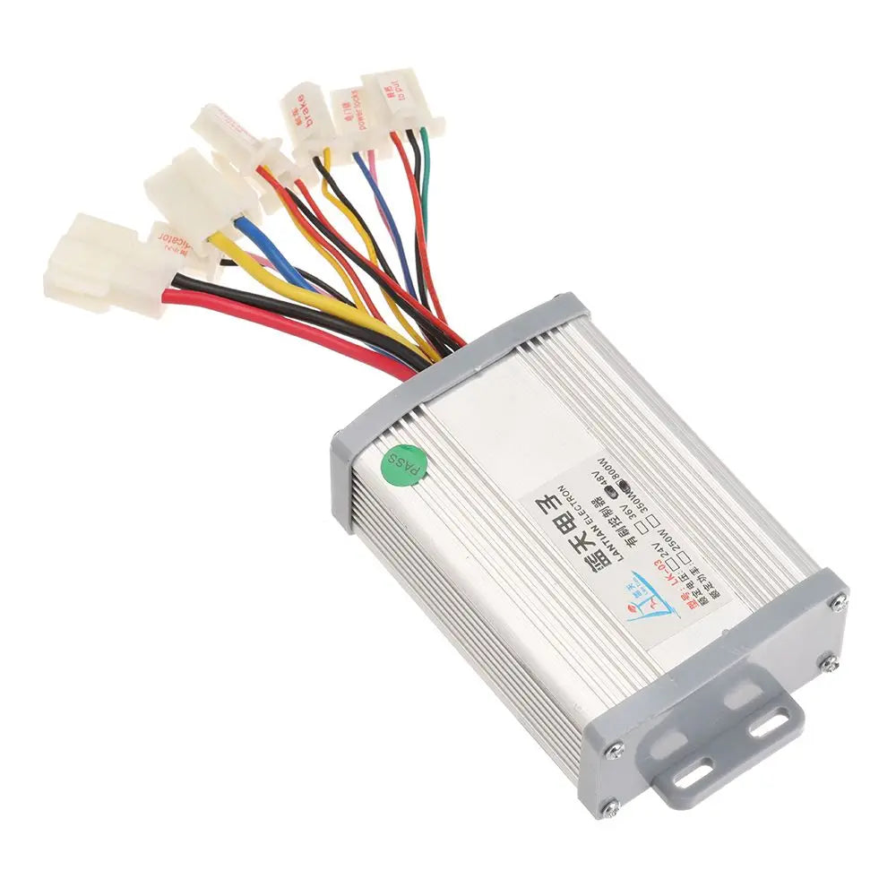 E-bike Accessories 24V/36V/48V Electric Bicycle Parts Bicycle Controller Brushed Controller Electric Bike Motor