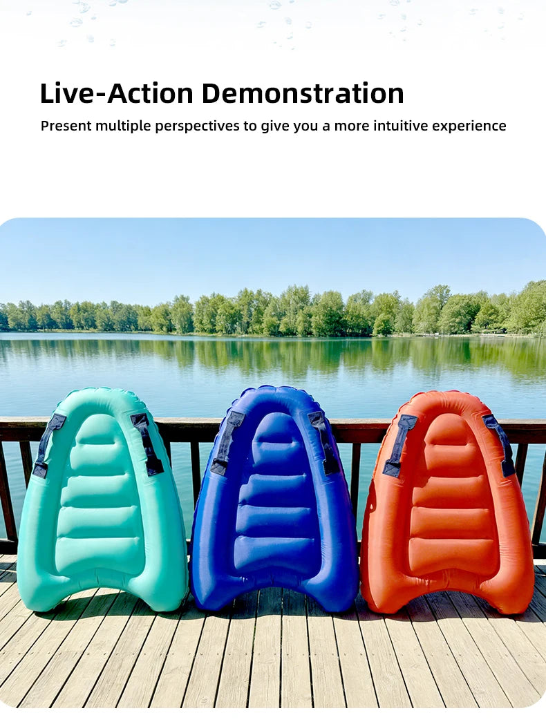 Inflatable Stand Up Paddle Board Non-Slip Surfboard SUP Board for Adults Kids Water Sports Surfing Board with Complete Kit