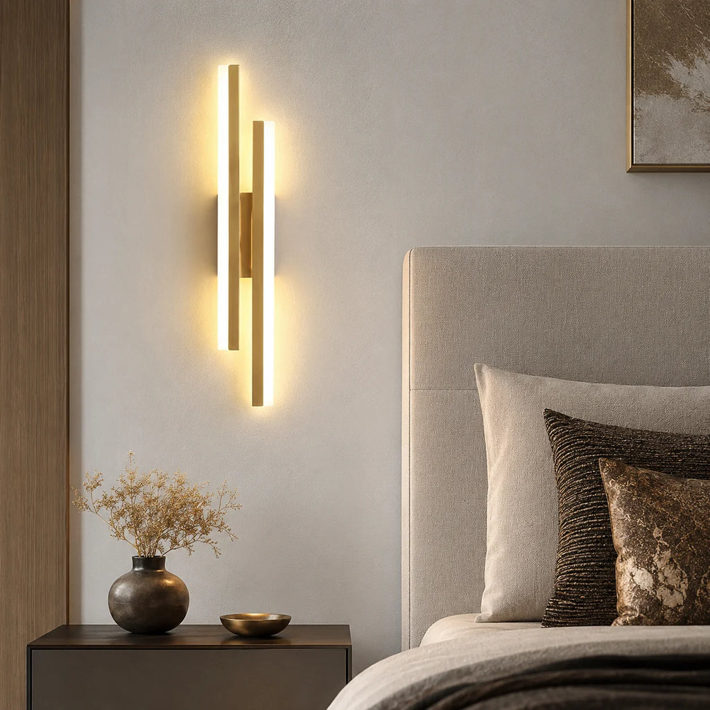 Modern LED wall lights are suitable for bedrooms, living rooms, study rooms, and corridors