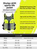 WaterFun SUP Paddleboard Kayak Life Jacket High Buoyancy Water Sports Safety Vest