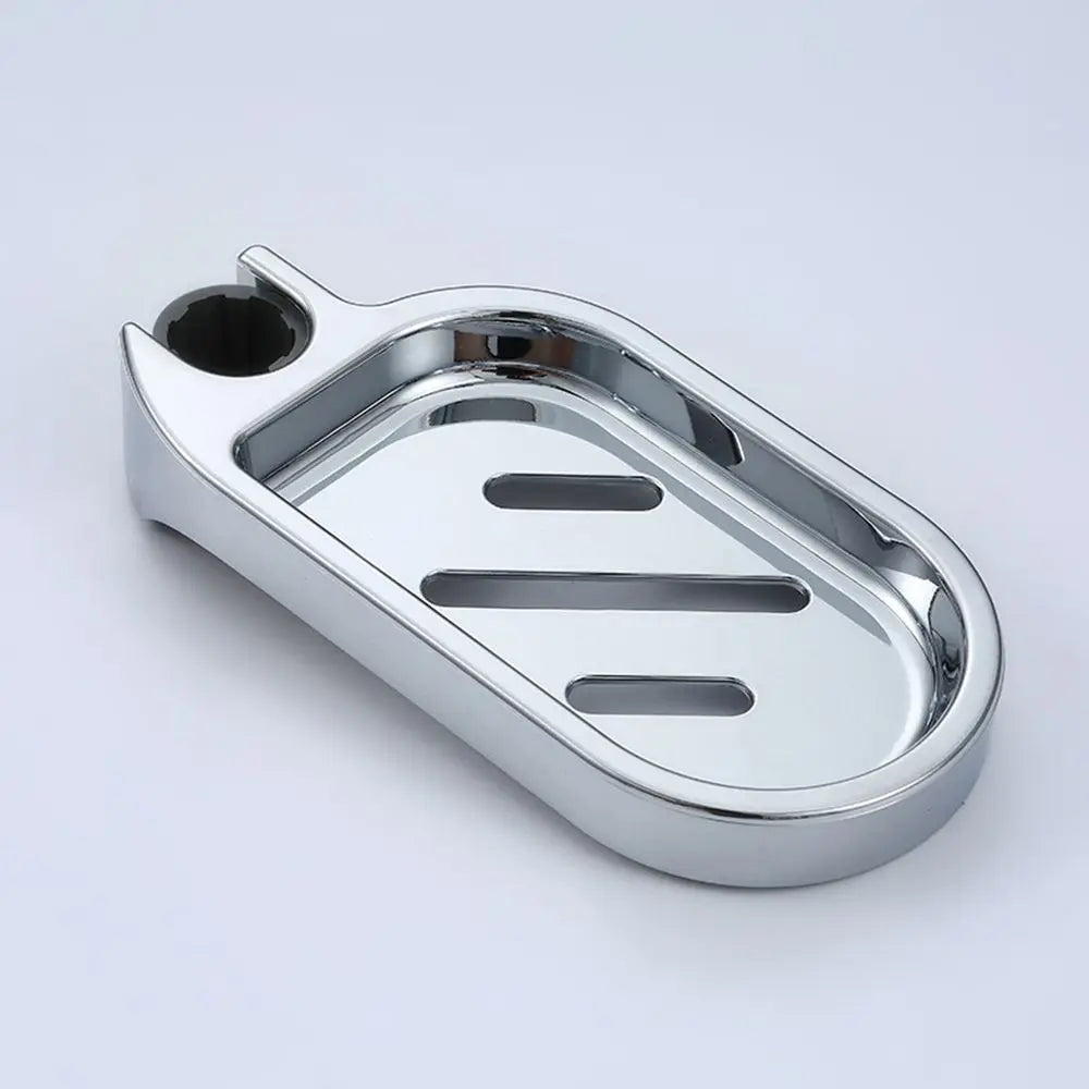 Adjustable Rail Slide Bathroom Bath Shower Soap Dishes Holder For 22 24 25 mm Home