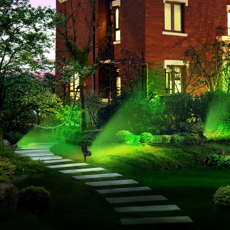 Outdoor Solar Lights Home Garden Patio Walkway Lawn Waterproof 7Led Solar Lamp Spotlight Decoration Energy Yard Lantern Lighting