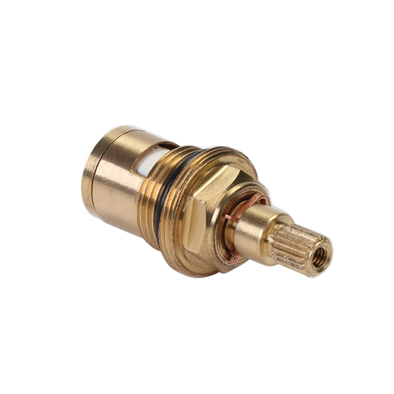 1/2" Replacement Brass Ceramic Disc Tap for VALVE Quarter Turn Cartridges Gland Insert 20 Teeth Bathroom Faucet Accessor
