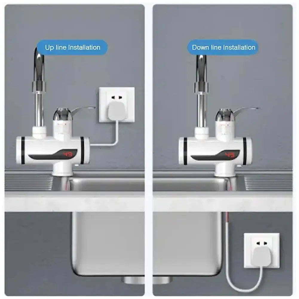 Quick Heating Tap Water Heater Instant Heating Water Heater Kitchen Hot Water Faucet Heater 220V Heating Faucet