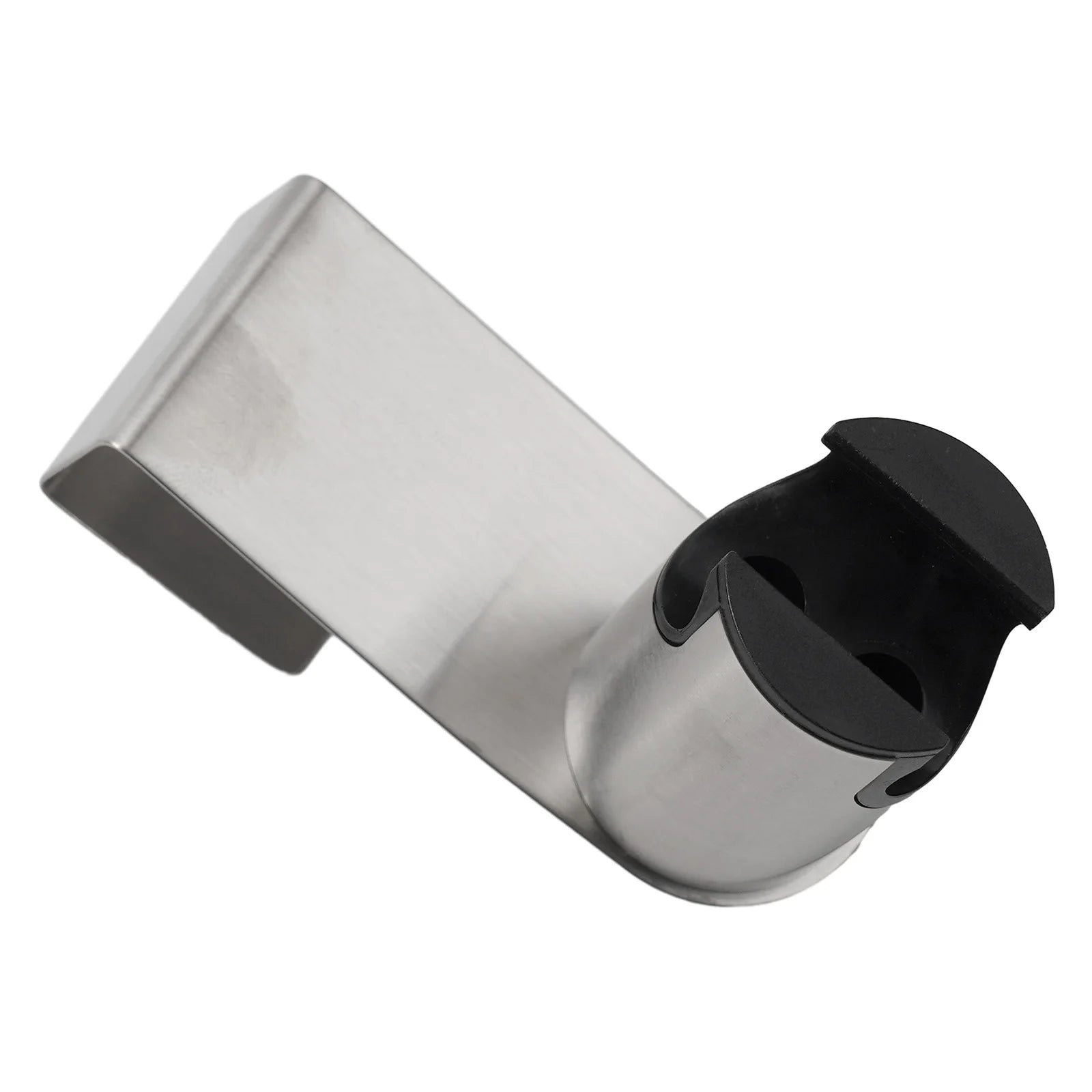 Bidet Sprayer Holder for Toilet Bathroom in Brushed Nickel Stainless Steel with Dual Mount Capability for Wand Use