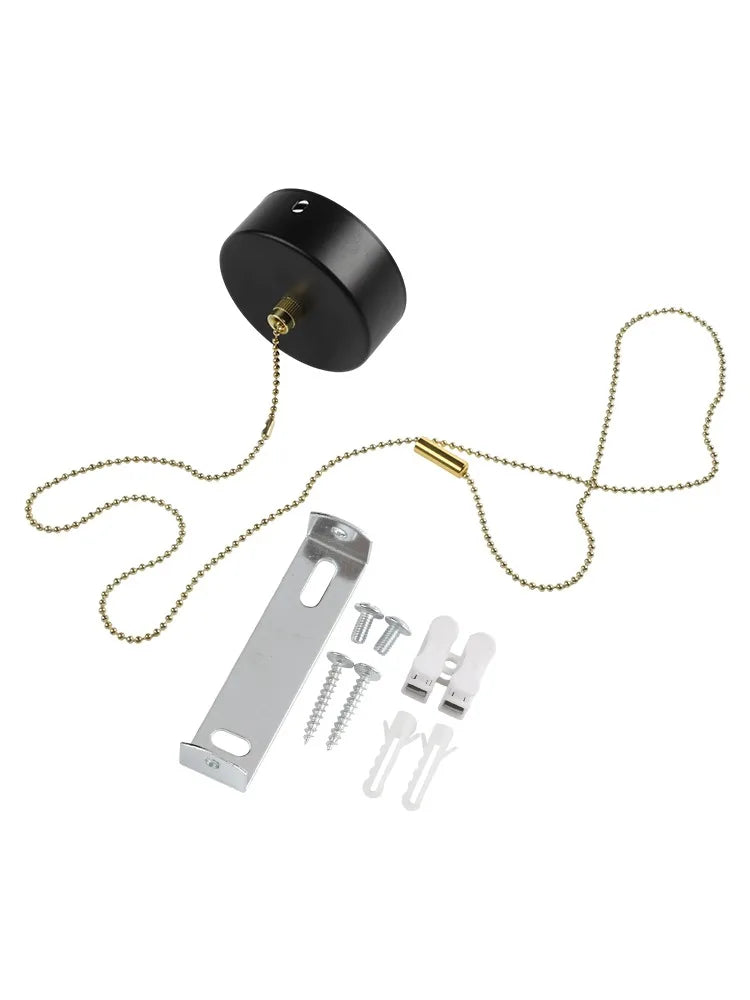 Luxury Bathroom Decor Switch Button Modern Light Switch Gold Pull Cord Light Switch Sophisticated Bathroom Decor