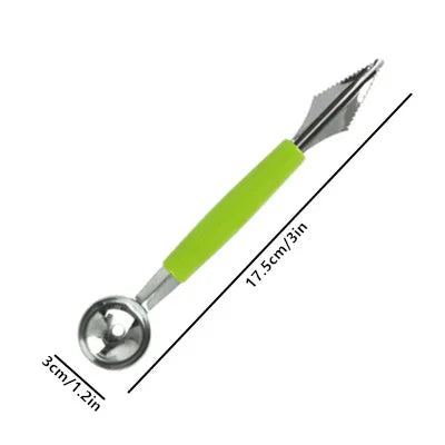 Watermelon Cutter Stainless Steel Windmill Design Cut Watermelon Knife Kitchen Gadgets Salad Fruit Slicer Cutter Tool
