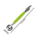 Watermelon Cutter Stainless Steel Windmill Design Cut Watermelon Knife Kitchen Gadgets Salad Fruit Slicer Cutter Tool