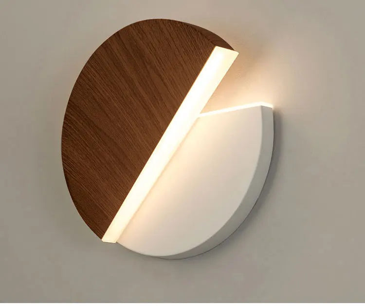 LED Wall Lamp 360 Degree Rotation Adjustable Bedside Lights White Black Creative Wall Light  Modern Bedroom Loft Aisle Lamps