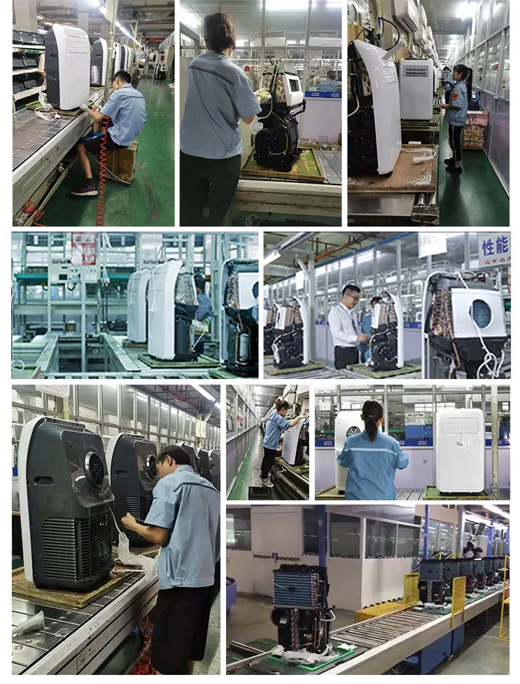 Manufacturer 5000 7000 9000 12000 18000 Btu Cooling Floor Standing Air Conditioners Stand Smart Mobile Portable Air Conditioner