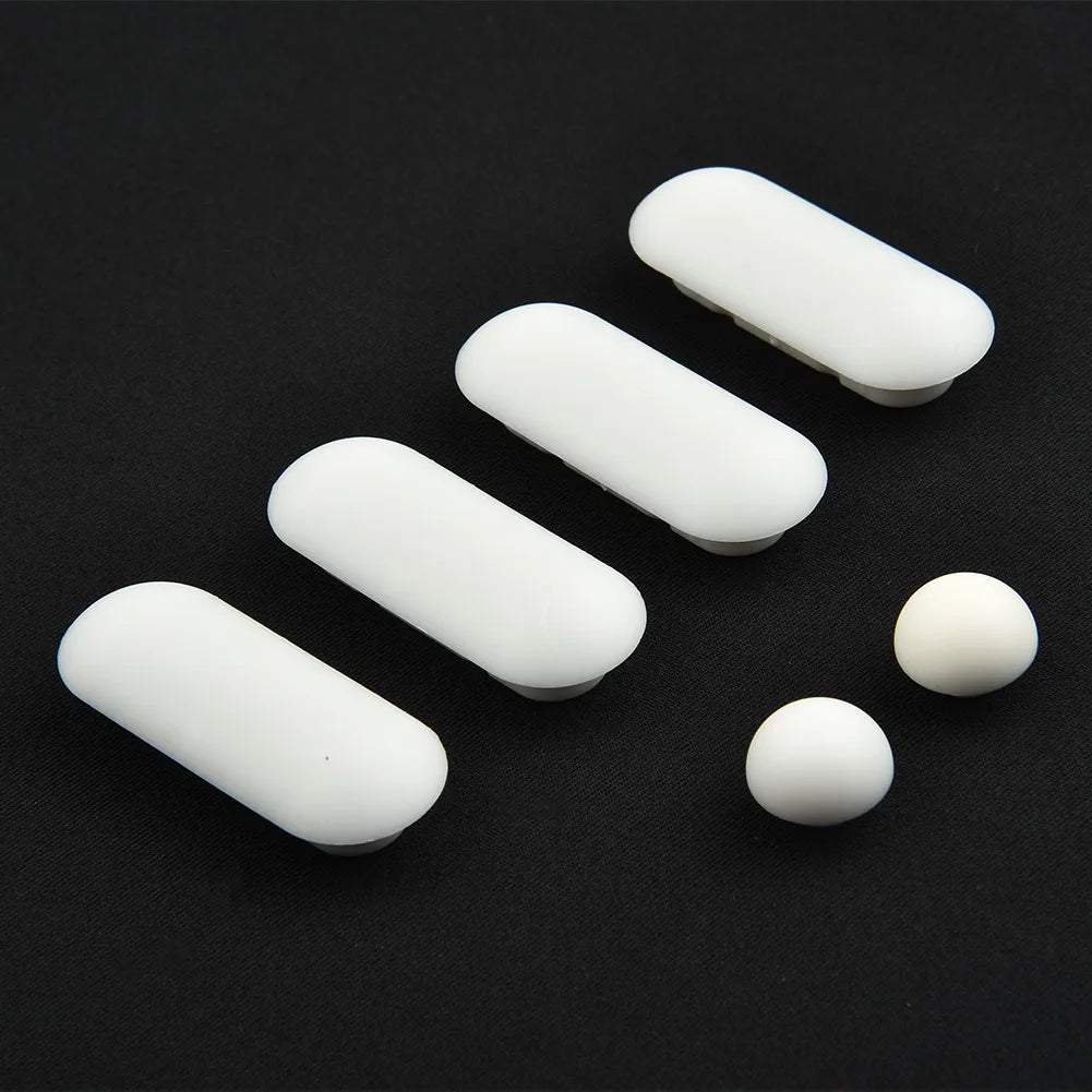 Toilet Lid Cushion Antislip Gasket Toilet Seat Pad Buffers White Stop Bumper Shock Absorber Bathroom Toilet Seat Lifter Kits