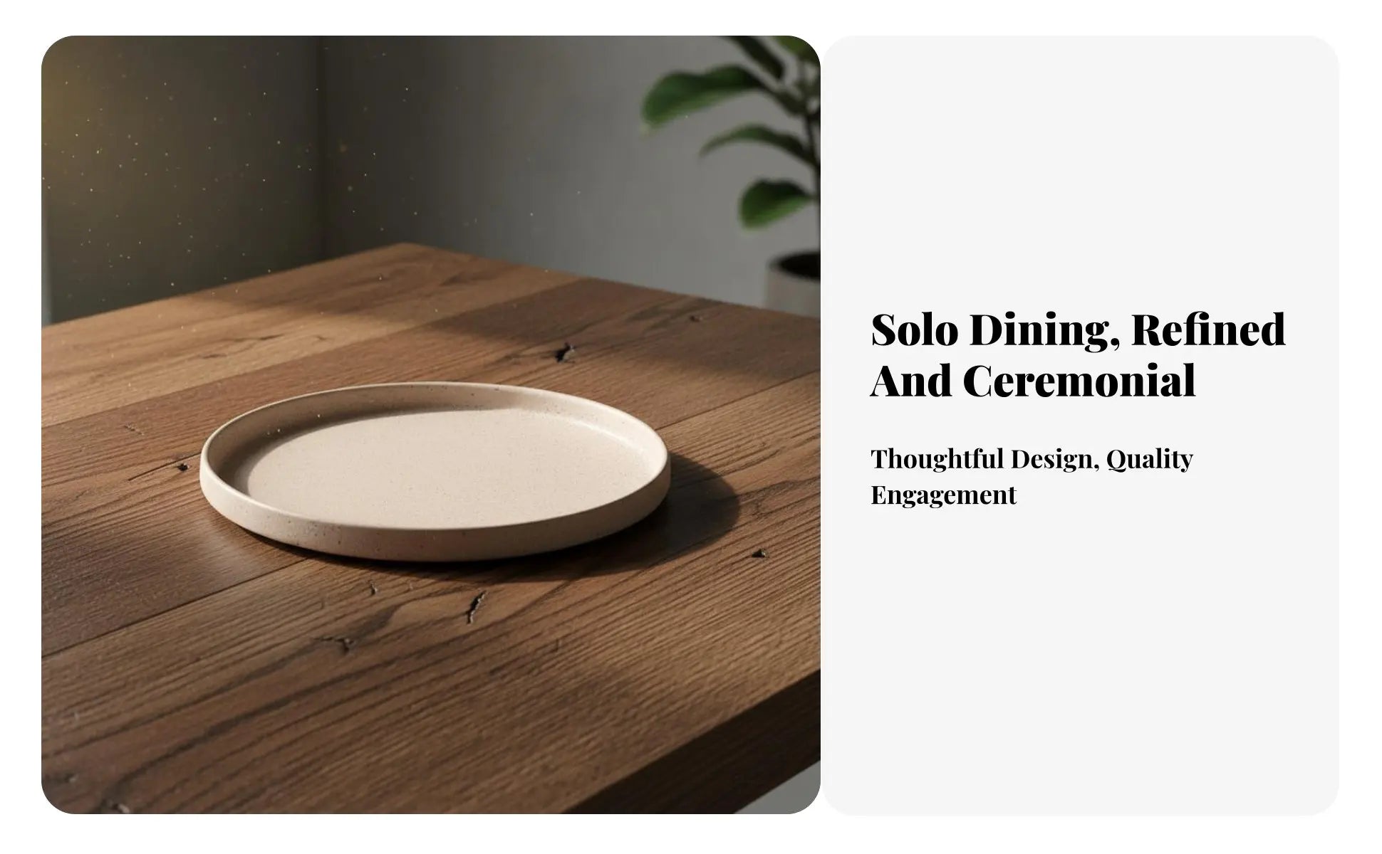 Matte Gray Ceramic Tableware Set, Single-Person Dinnerware, Bowl Plate Mug Spoon, High-End Hotel, Creative Ins Design