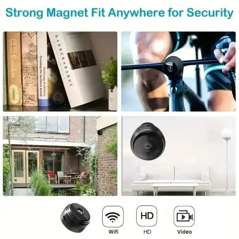 A9 WiFi Security Camera Wireless Surveillance Camcorder Infrared Night Vision Motion Detection Remote Video Monitor Smart Home