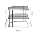 Kitchen Seasoning Corner Rack Pot Dish Food Sundries Organizer Rack Non Punching Portable Storage Table Kitchen Bathroom Holder