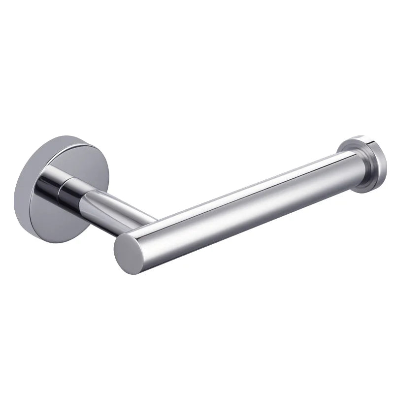 Brushed Gold 304 Stainless Steel Bathroom Paper Towel Holder Wall Mounted Toilet Roll Holder Toilet Paper Holder Tissue Box