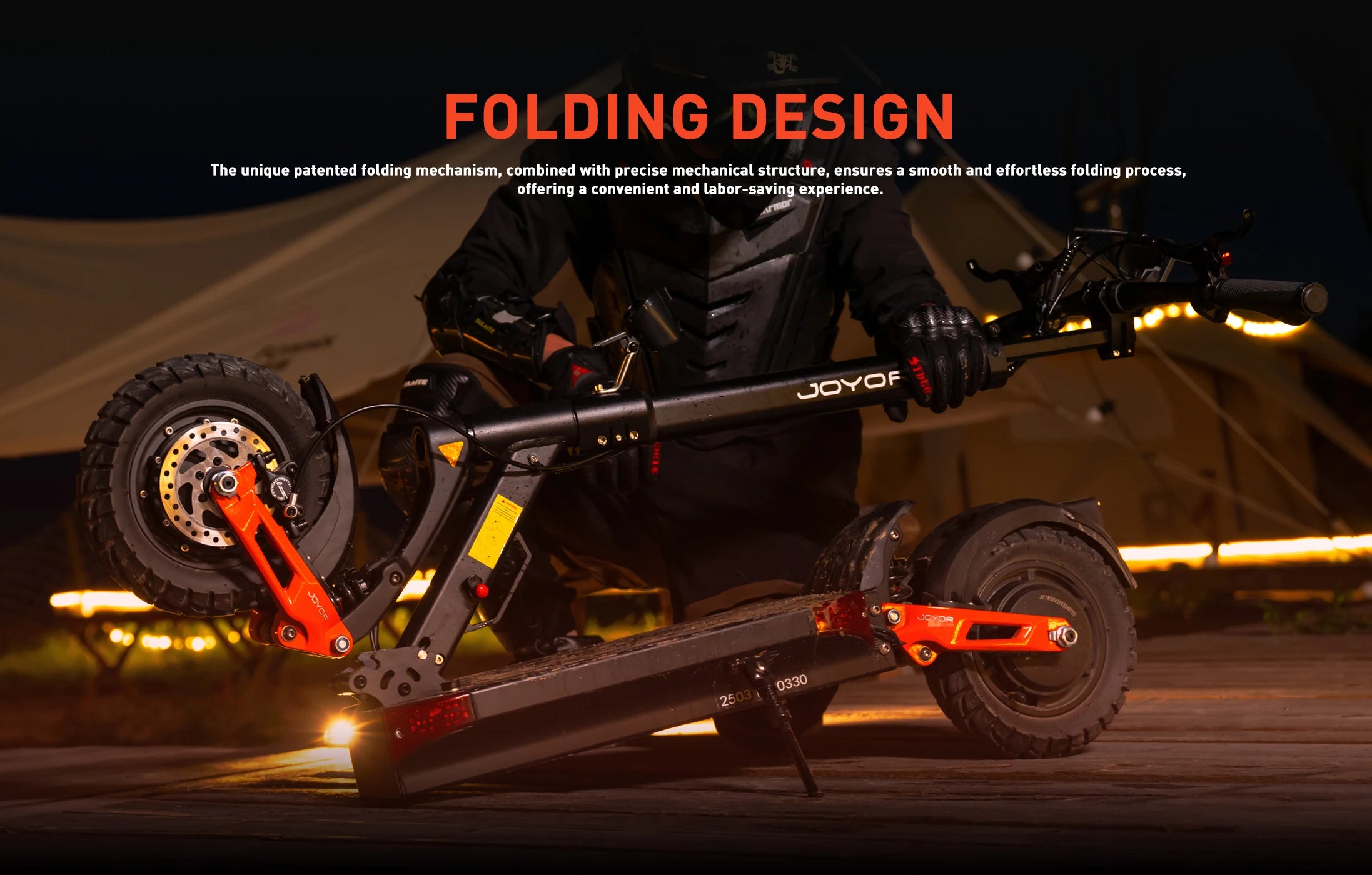 JOYOR T10 2000W Dual Motor Electric Scooter 60V18Ah Long Range Off-Road Foldable E-Scooter for Adults Heavy Duty Shock Absorber USA Local Warehouse Fast Shipping 3-5 Days Duty Free High Speed Powerful Kick Scooters Mobility S