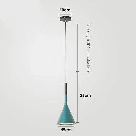 Modern LED pendant light in black and white E27 bedroom table dining room hanging light lampshade home cabinet suitable for
