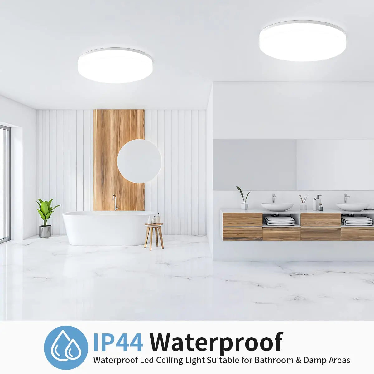 Modernity LED ceiling lamp household energy-saving bedroom lamp round suitable for living room and bedroom area LED indoor light