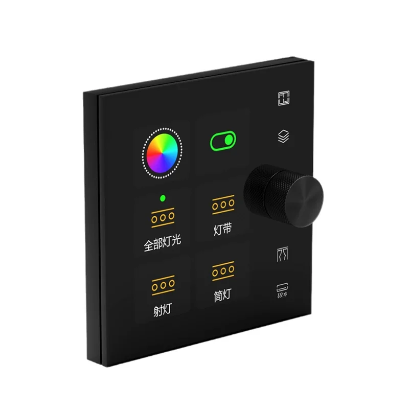 -MEOF Tuya Wifi Smart Switch Panel Smart Home Zigbee Switch For Multi-Channel Lights Scenes Curtains Dimming Switches