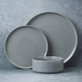 Furniture Nebula Plates and Bowls Set, 12 Pieces Dinnerware Sets, Dishes Set for 4
