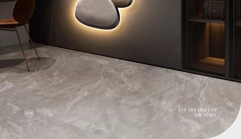 Decoration Painting Of The Entrance Hall Modern Light Luxury Hanging Painting Wall Lamps Extending Mural LED Lights Painting