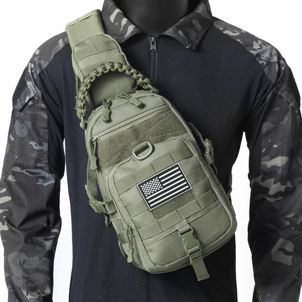 Outdoor Sports Multi functional Chest Bag Lightweight and Large Capacity Running Fitness Travel Portable Chest Backpack
