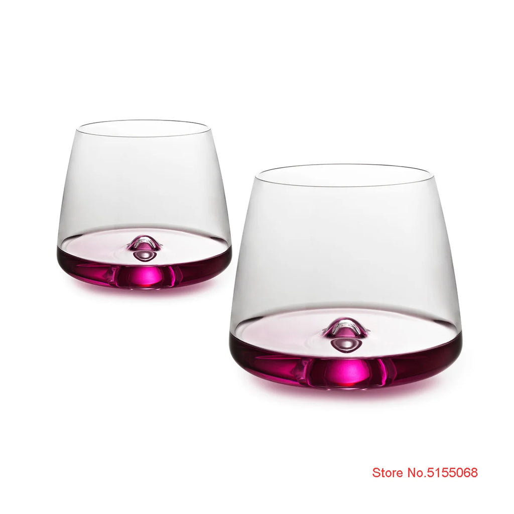 Swirl Whiskey Glass Eddy Wedding Wine Glasses Cognac Brandy Snifters Crystal Liqueur Cup Aroma Gather Together Whisky Tumbler