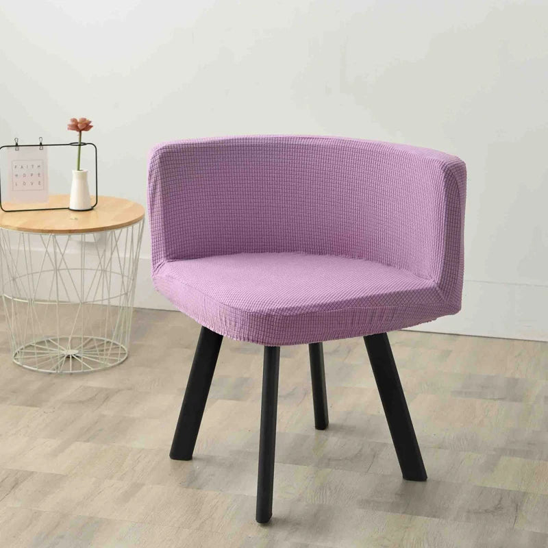 Stretch Triangle Chair Cover All-inclusive Protector Low Back Dining Chair Home Hotel Leisure Party Polar Fleece Chair Cover