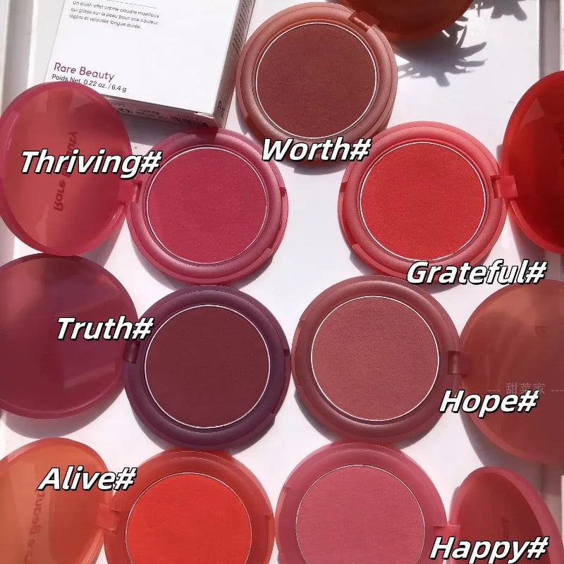 Rare Beauty Selena Liquid Lipstick Long Lasting Make Up for Women Beauty Cosmetics Matte Lip Gloss Waterproof Happy Hope Honesty