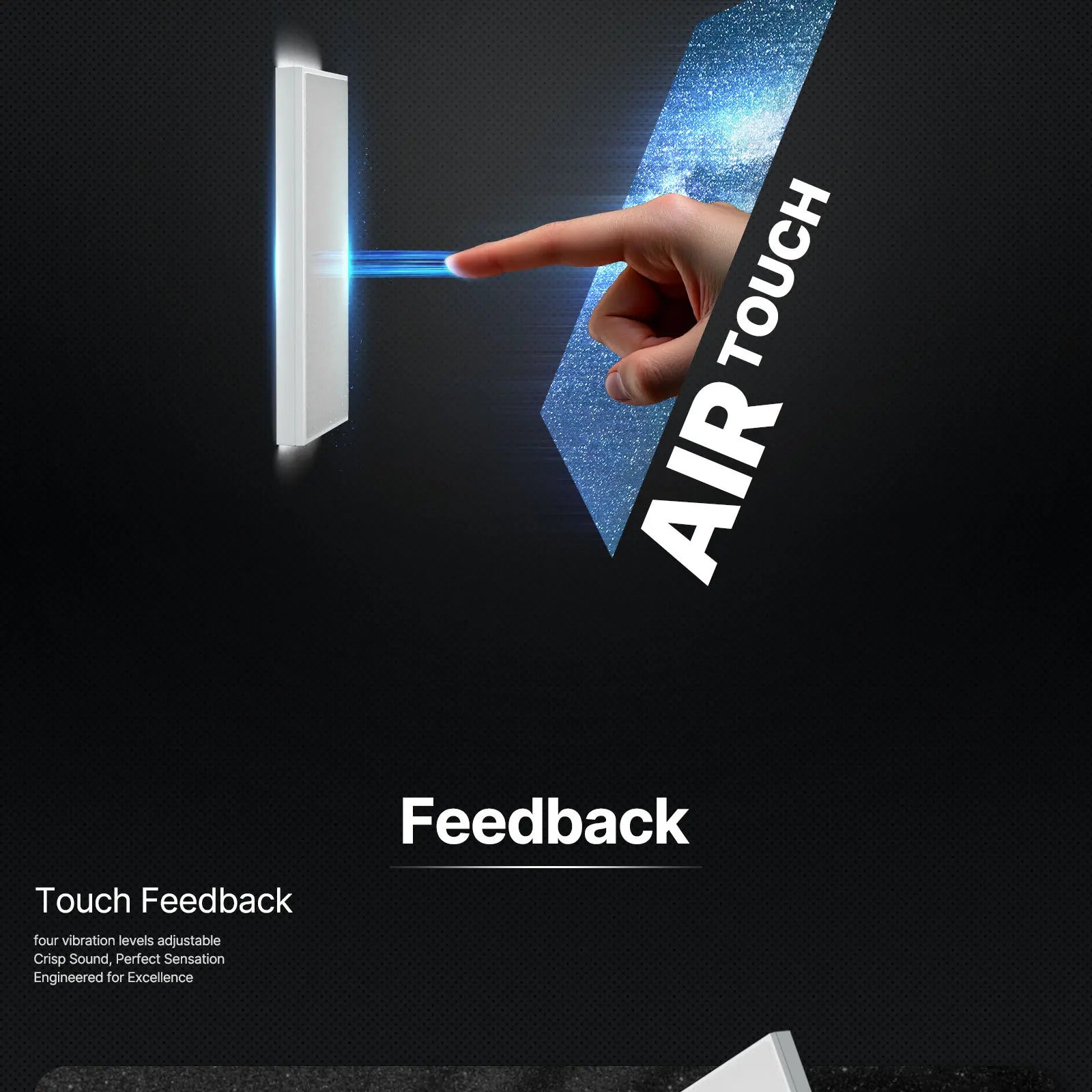 Smart Zigbee Wall Switch with Touch Glass Panel, Scene Mode Switching & APP Remote Control, No Neutral Wire Required