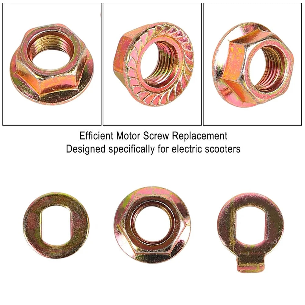 Scooter Motor Screw Washer For Kukirin G2-Max/Master/G3-Pro/G4 Max Electric Scooter Gasket Stainless-Steel Replacement Accessori