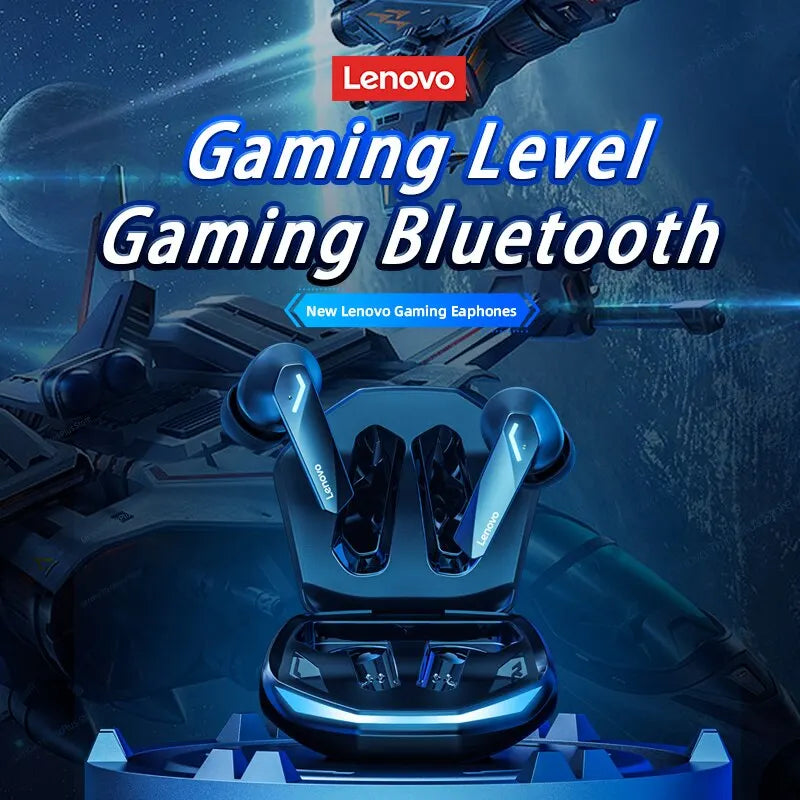 Choice Lenovo GM2 Pro TWS Wireless Bluetooth Headset Touch Control Mic Earbuds Headphones Noise Cancelling Air Pro Earphones