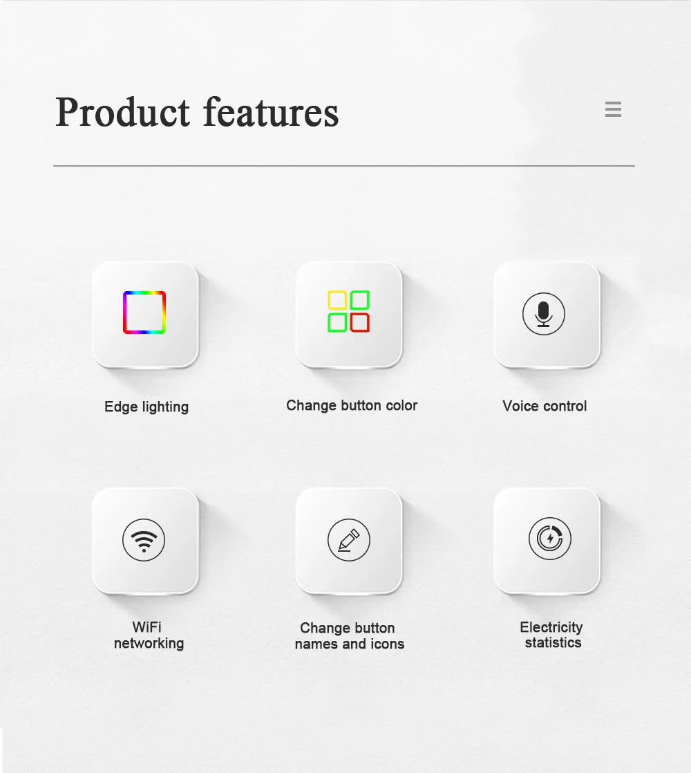Suitable for supporting voice control LCD touch screen panel intelligent switch 4 Gang Light Lanbon WiFi Mesh Zigbee