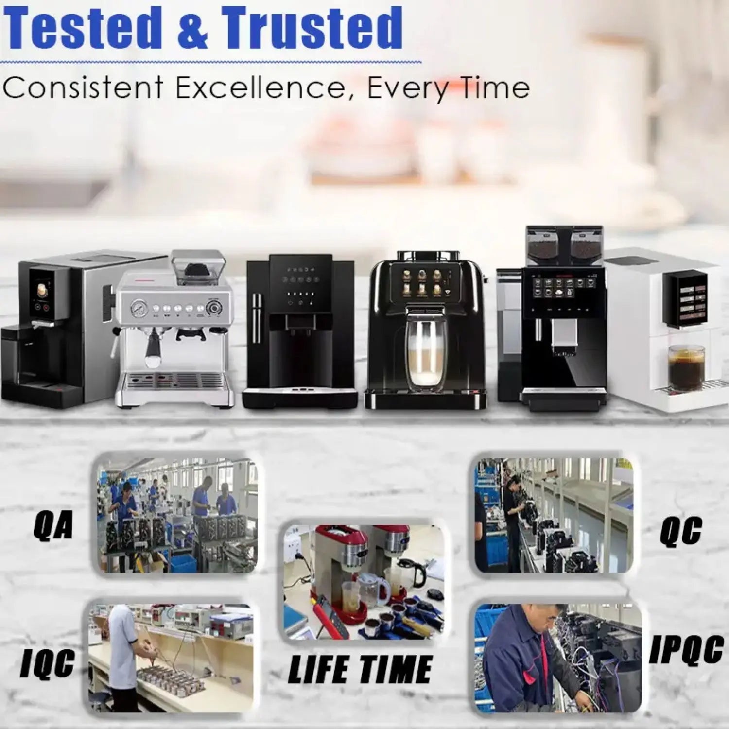 Longbank Multi-capsule Coffee Machine Automatic