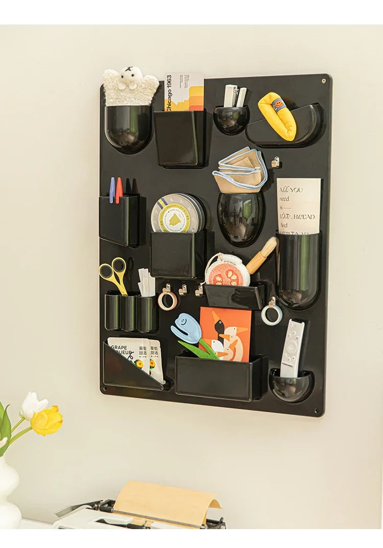 Wall Holder Offices Kitchens Organizer Desktop Shelf Nordic Wall Storage Rack Organiser For Workshops Bathrooms Children's Rooms