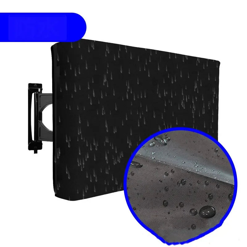 Waterproof Outdoor TV Cover Protect TV Screen Dustproof Waterproof Cover All-Purpose Dust Cover Television Case For 22"-70" TV