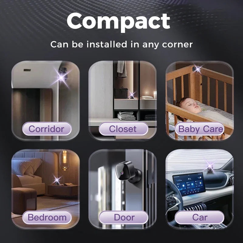 HD 4K Mini Camera Wifi Camera Wireless Security Protection Remote Monitor Camcorders Video Surveillance Home Smart Camera 2026