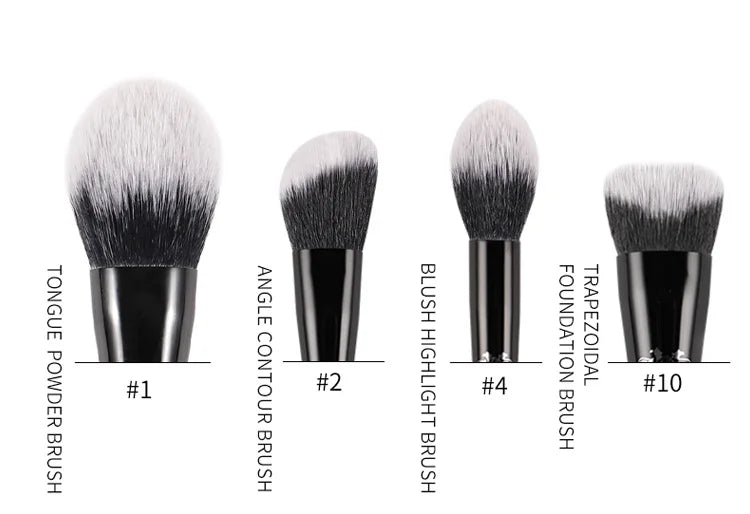 Kat Von D  Makeup Brush Set & Kit Foundation Blush Highlight Concealer Powder Sculpting Eyeshadow Brush KVD Brand Makeup Brush