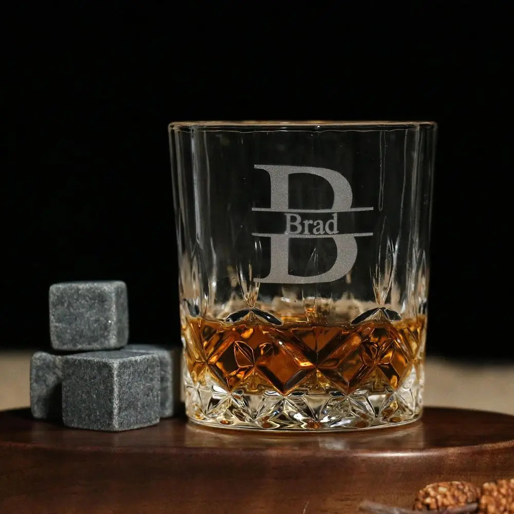 Custom Groomsmen Gift 11oz/300ml Whiskey Glass Best Man Gift Wedding Shot Glasses Bar Glasses Father Day Gift Ideal for Him