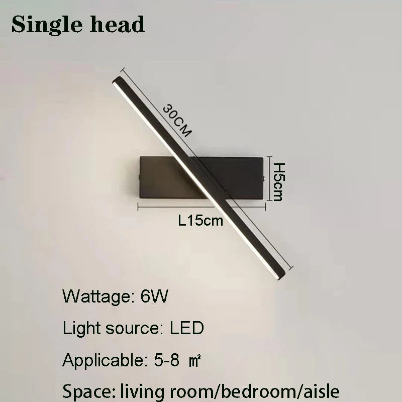Modern LED Suitable for Living Room Pendant Lights With Remote Control Indoor Bedroom Office Lighting Long Strip Ceiling Lights