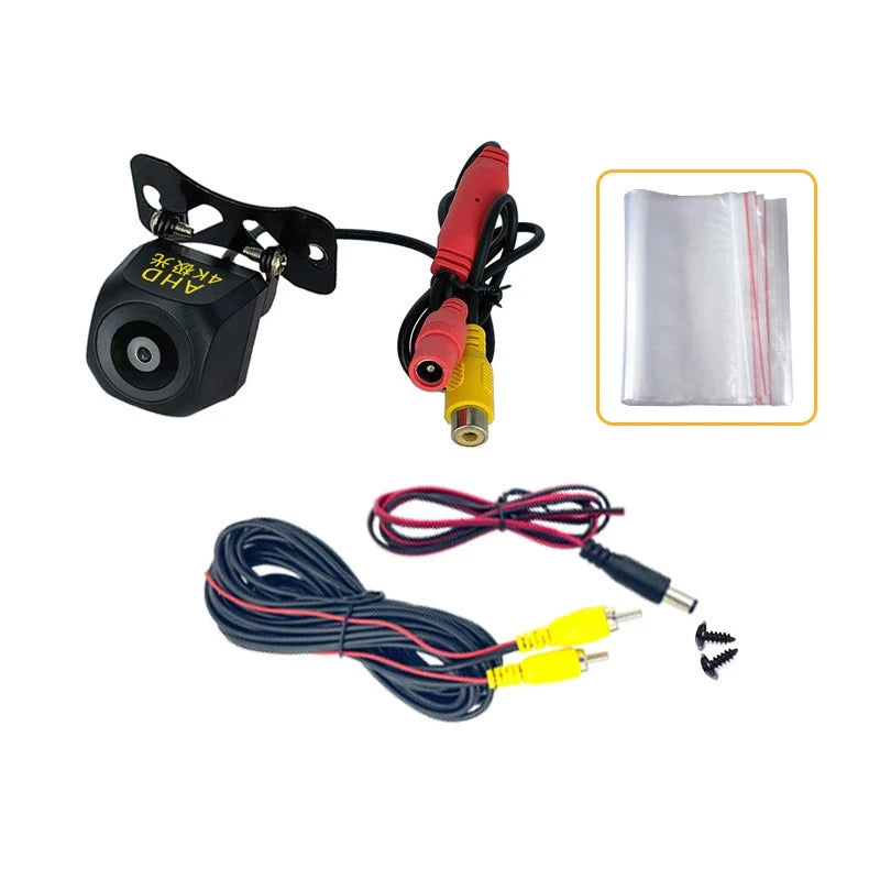 AHD Car Rear View Camera 12V Night Vision Backup Parking Reverse Camera Waterproof HD Color Image Video Vehicle Camera