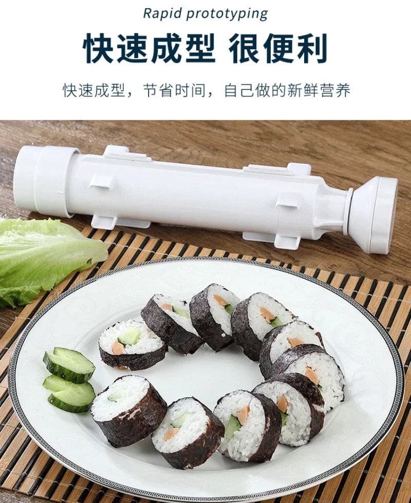 Quick Sushi Maker DIY Roller Rice Mold Meat Vegetable Rolling Mold Sushi Device Making Machine Bento Kitchen Gadgets