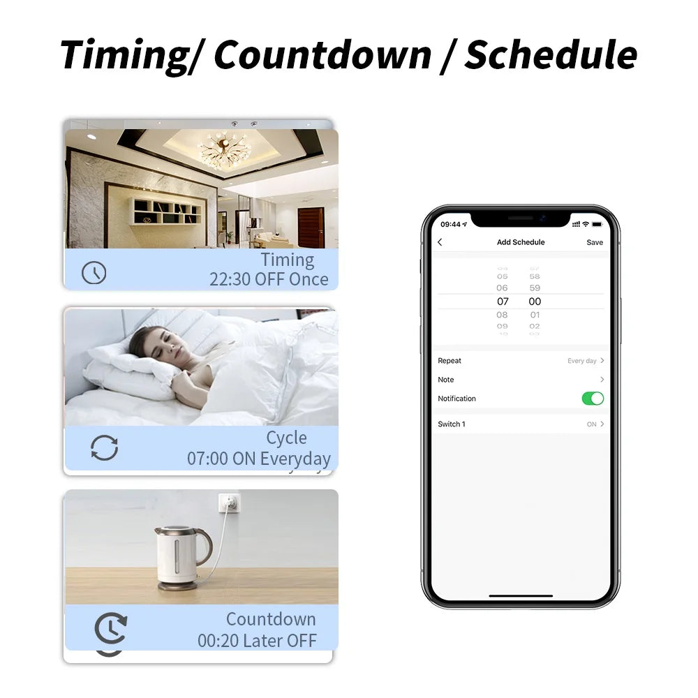 Smart Wifi Wireless Switch RF433 Self-Powered Push Button Wall Panels Remote Controller Light Switch Waterproof Wall Switches