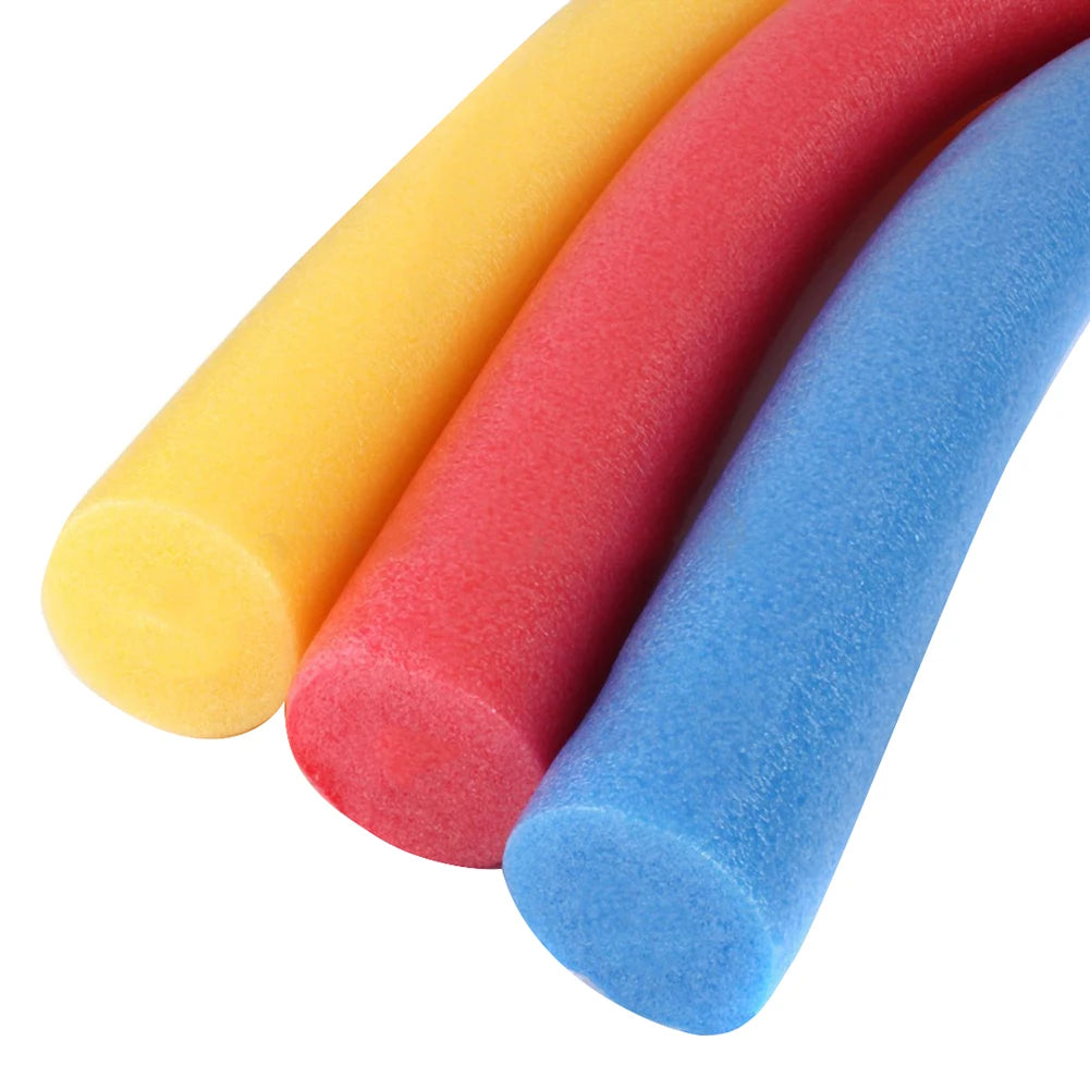 Portable Flexible EPE Learn Swimming Pool Noodle for Adult Children Summer Swimming Aid Pool Underwater Scooter
