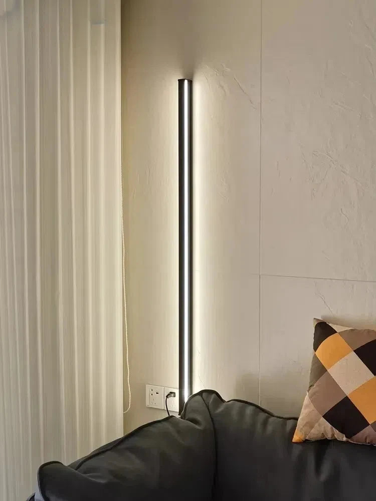 Modern Minimalist LED Wall Lamp Luxury Long Strip Light for Living Room Bedroom Bedside Ceiling Sofa Background Aisle Lighting