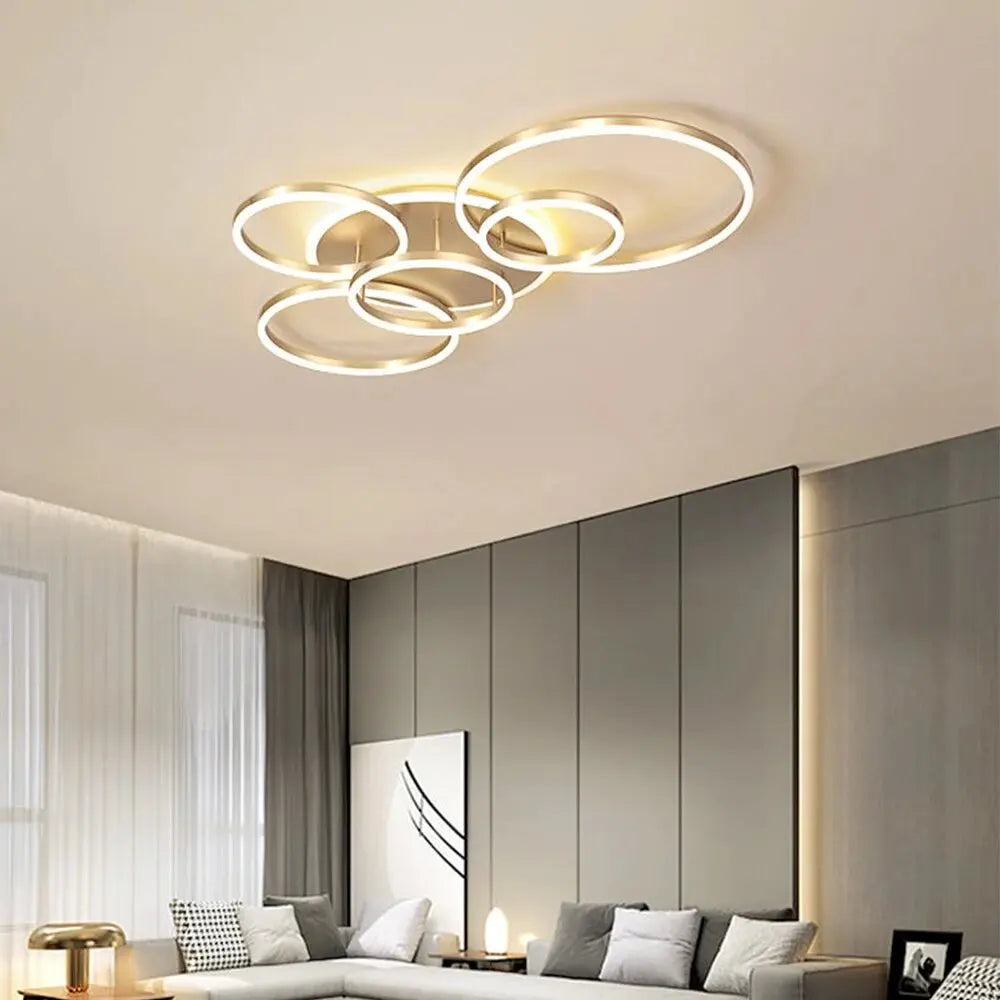 LED Ceiling Chandelier Lighting For Home Living Study Room Bedroom Dimmable Ceiling Lamp Indoor Lighting Decoration Lamps