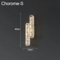 Luxury Modern LED Crystal Remote Control Wall Lamps for Living Room Bedroom Decoration Indoor Lights Fixtures Home Wall Decor
