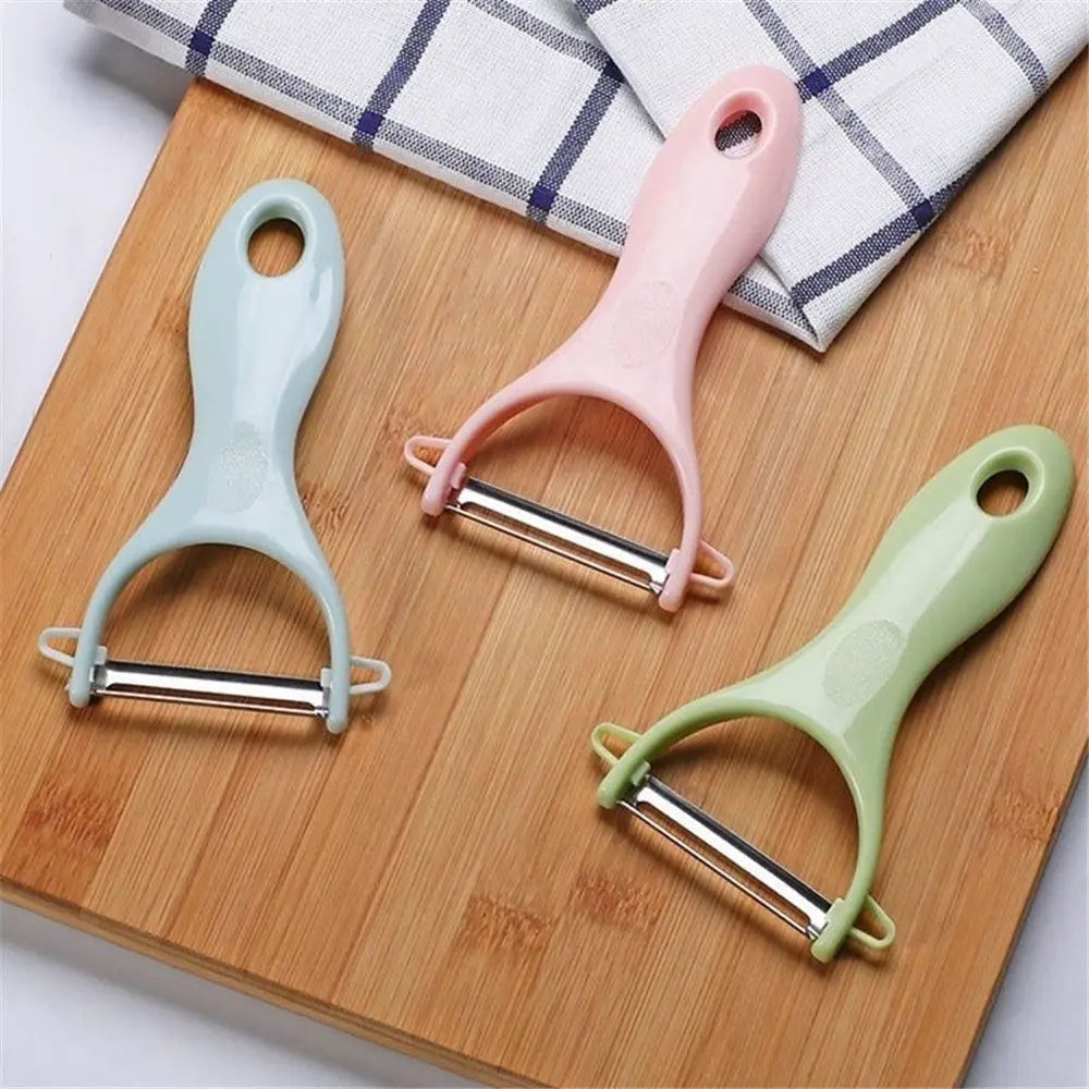 Household Kitchen Gadgets Fruit Vegetable Tool Stainless Steel Planer Cucumber Slicer Planer Potato Peeler