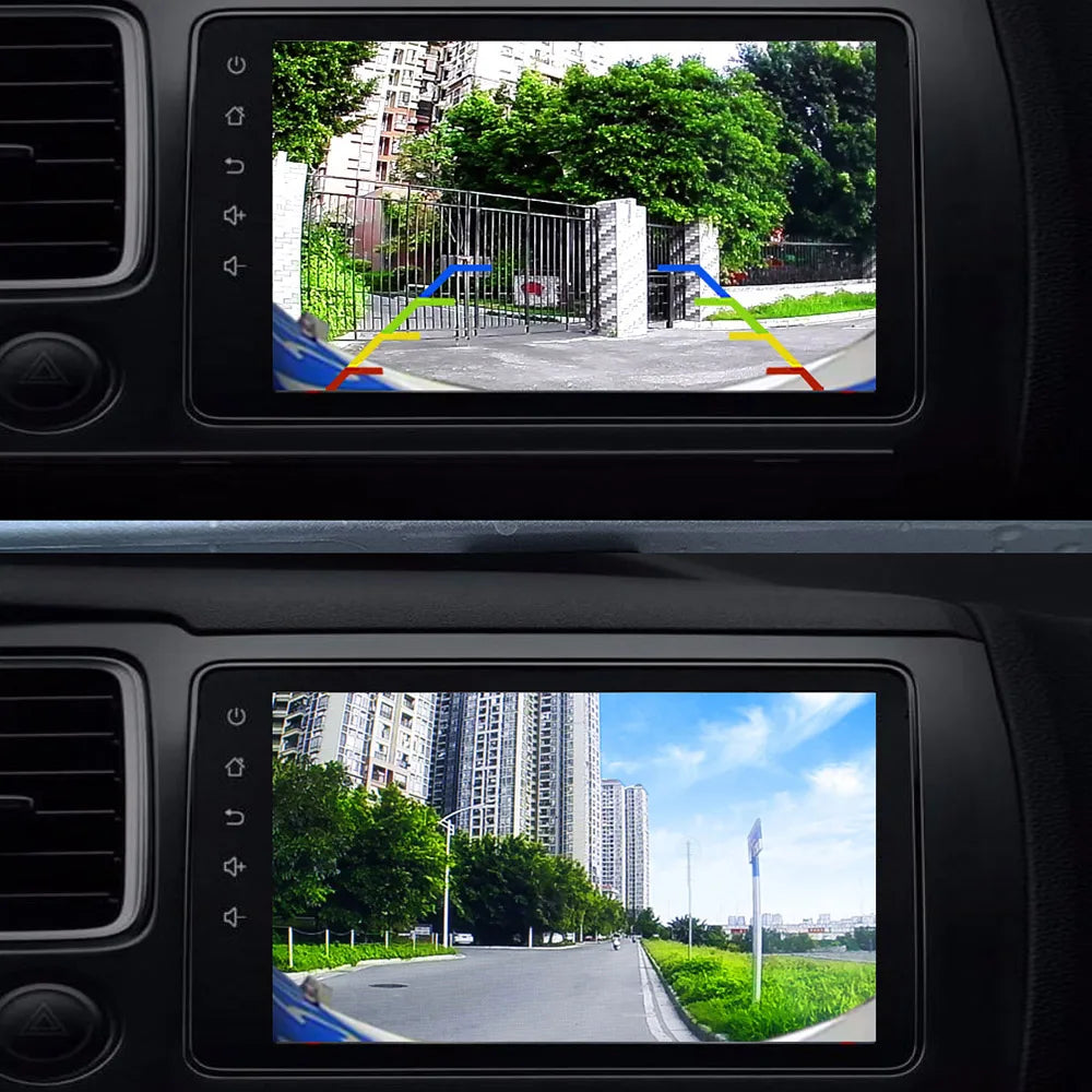 Smartour AHD 1080P Car Camera Fisheye Lens Starlight Night Vision White Colour HD Car Rear View Camera For Android Raido screen