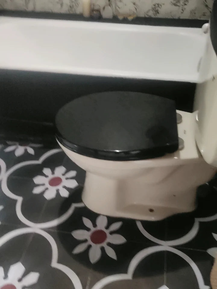 Thick Black Toilet Seat Cover Universal Soft Quiet Bidet Cover for U/V Toilet Durable Bathroom Accessories Home Toilet Parts